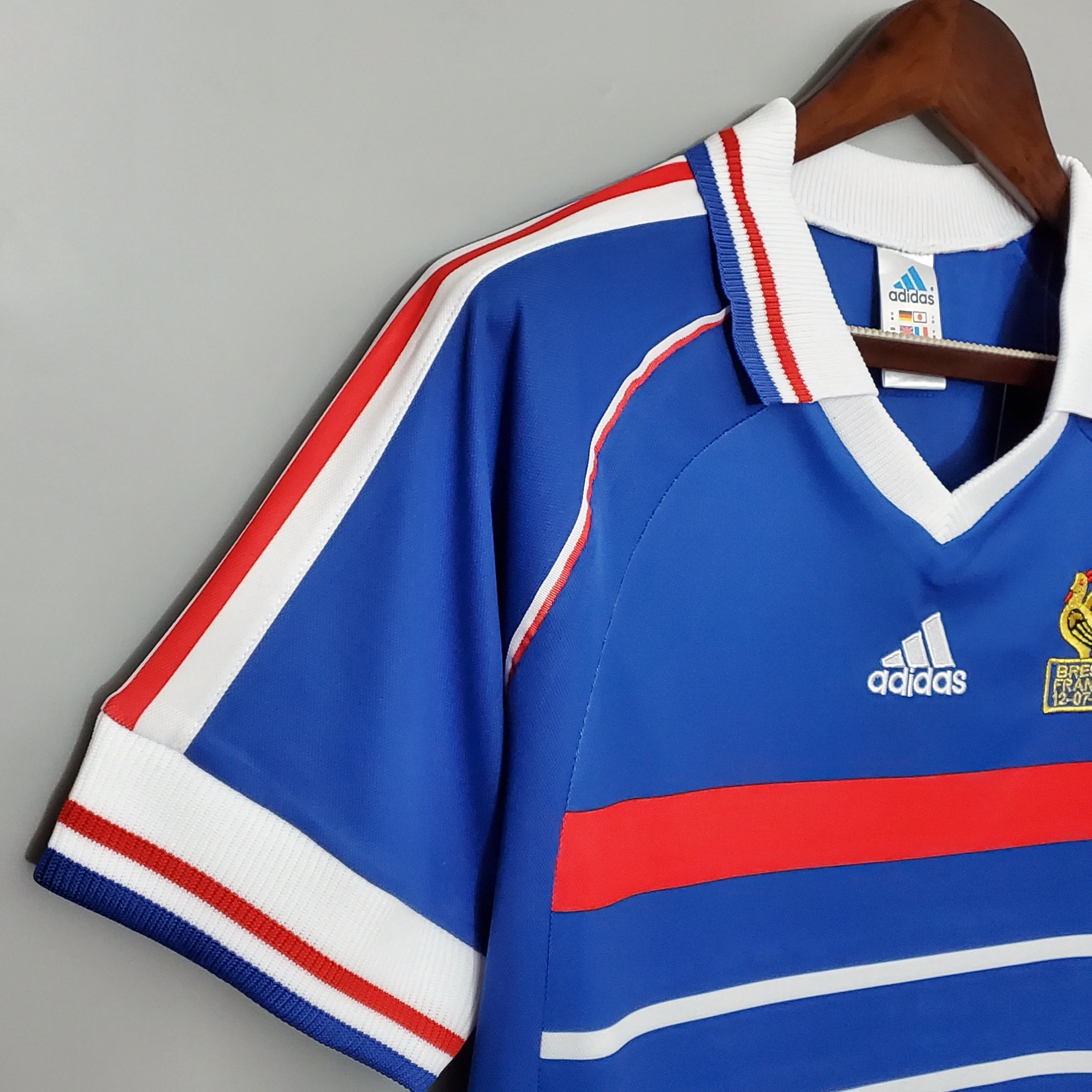 1998 France home retro kit - Image 7