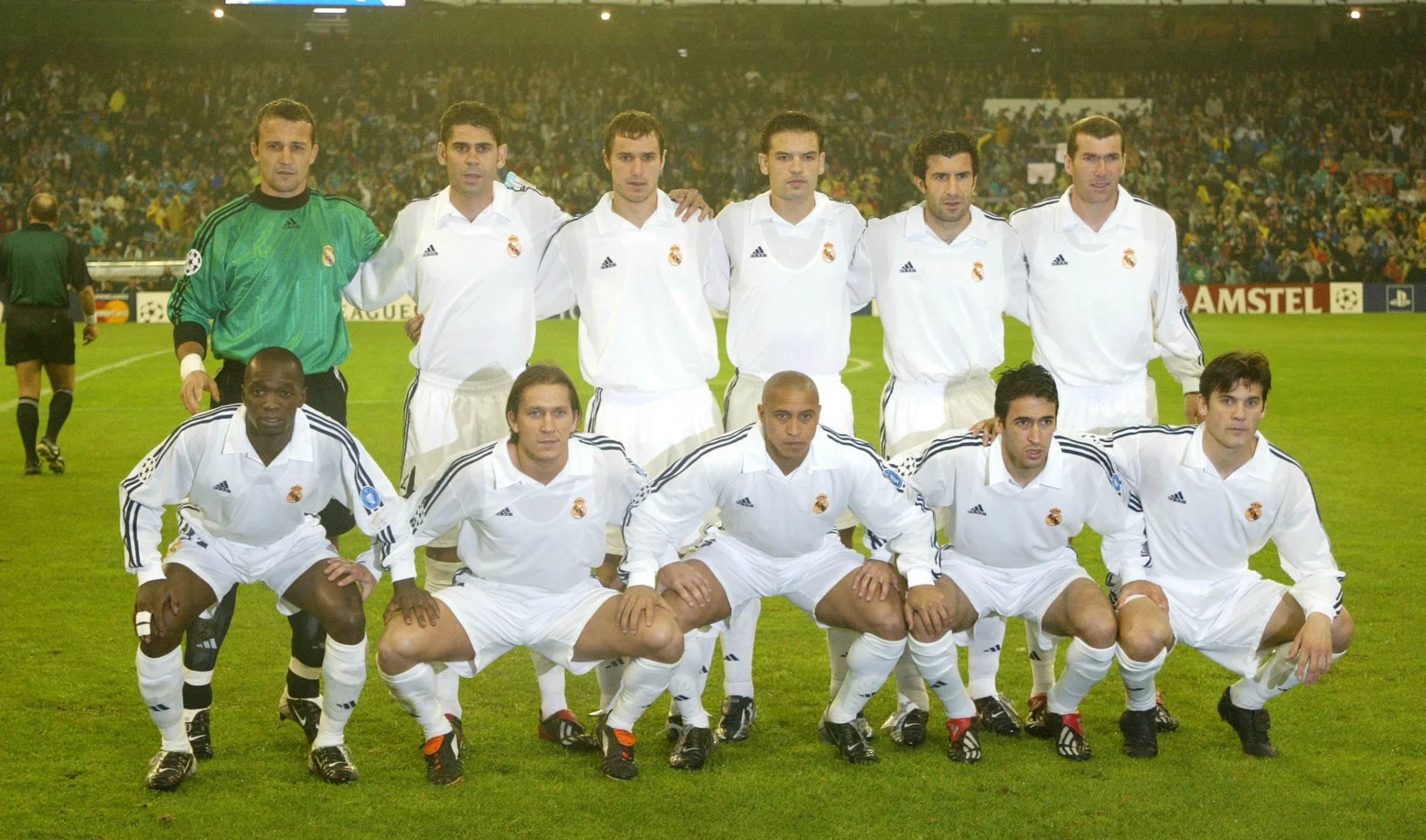 2001/2002 Real Madrid home long sleeve retro jersey - Image 8