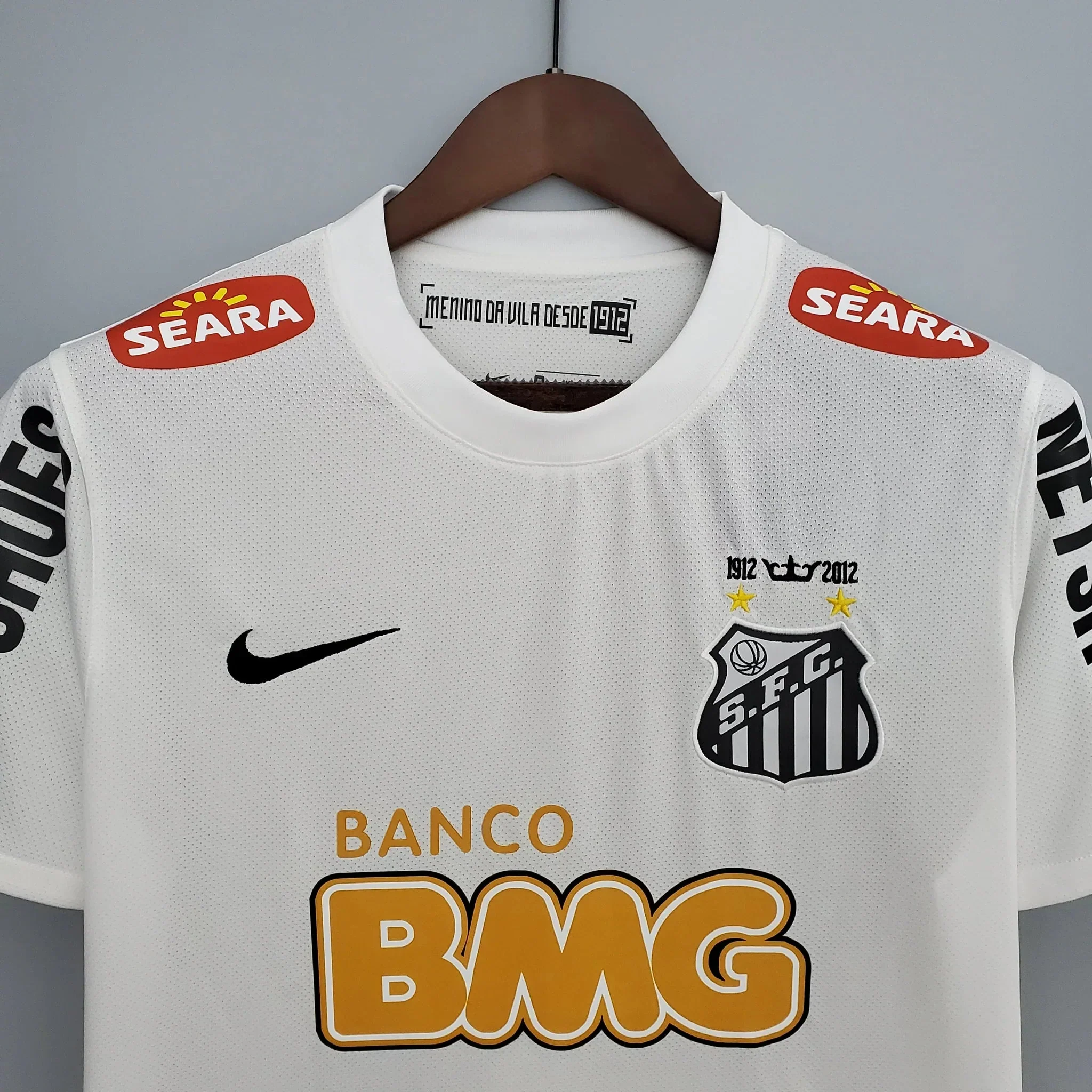 2011/12 Santos Retro home kit - Image 2