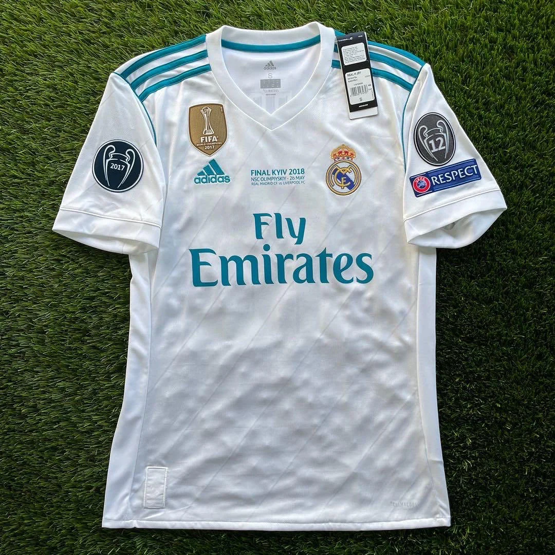 2017/2018 Real Madrid retro jersey - Image 7