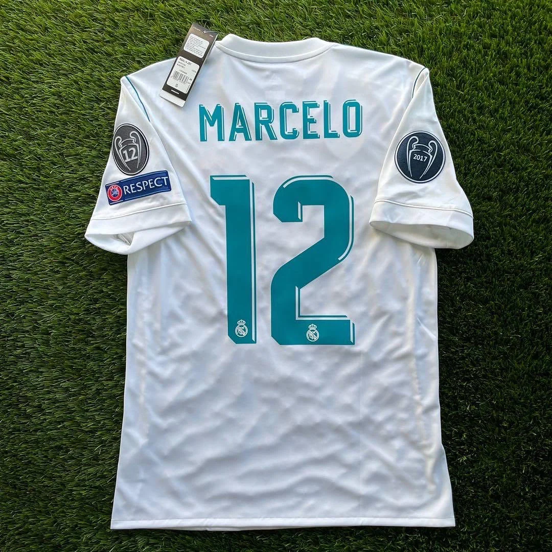 2017/2018 Real Madrid retro jersey - Image 8