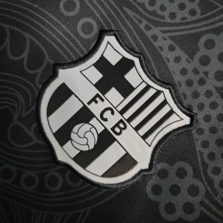 24/25 FC Barcelona “Noir Fleur” Premium Kit ( black rose ) - Image 3