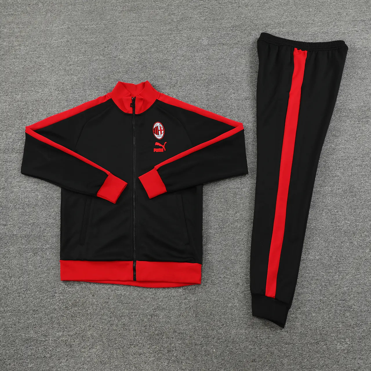 AC Milan 23-24 Black tracksuit - Image 3