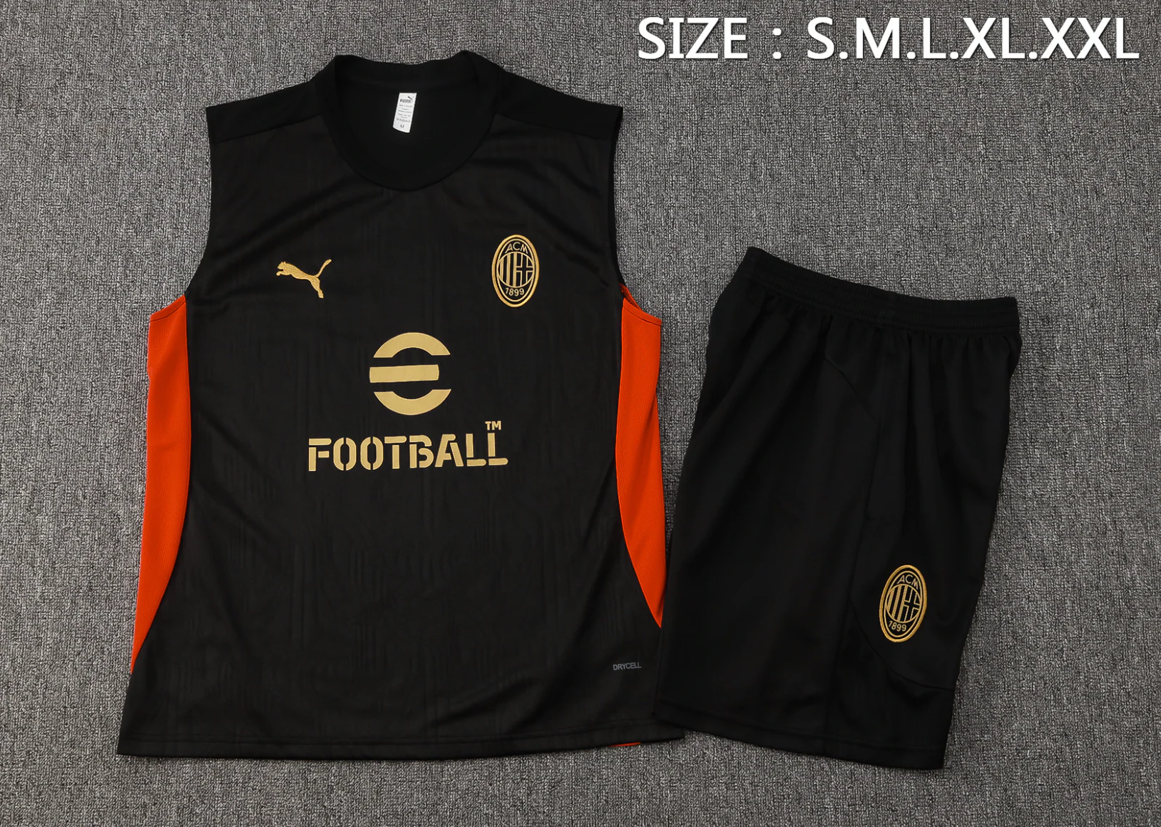 AC Milan Sleeveless Training set 2025 - Image 11