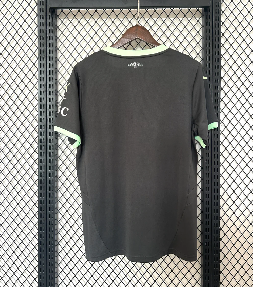Ac Milan Third Kit 24/25 Grey and green - Image 4