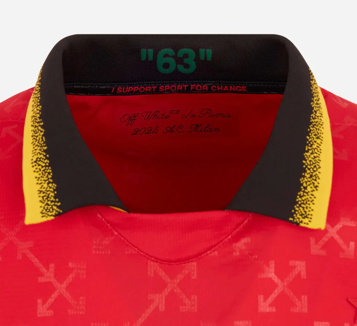 AC Milan x Off-White 2025/2026 (RED) - Image 3