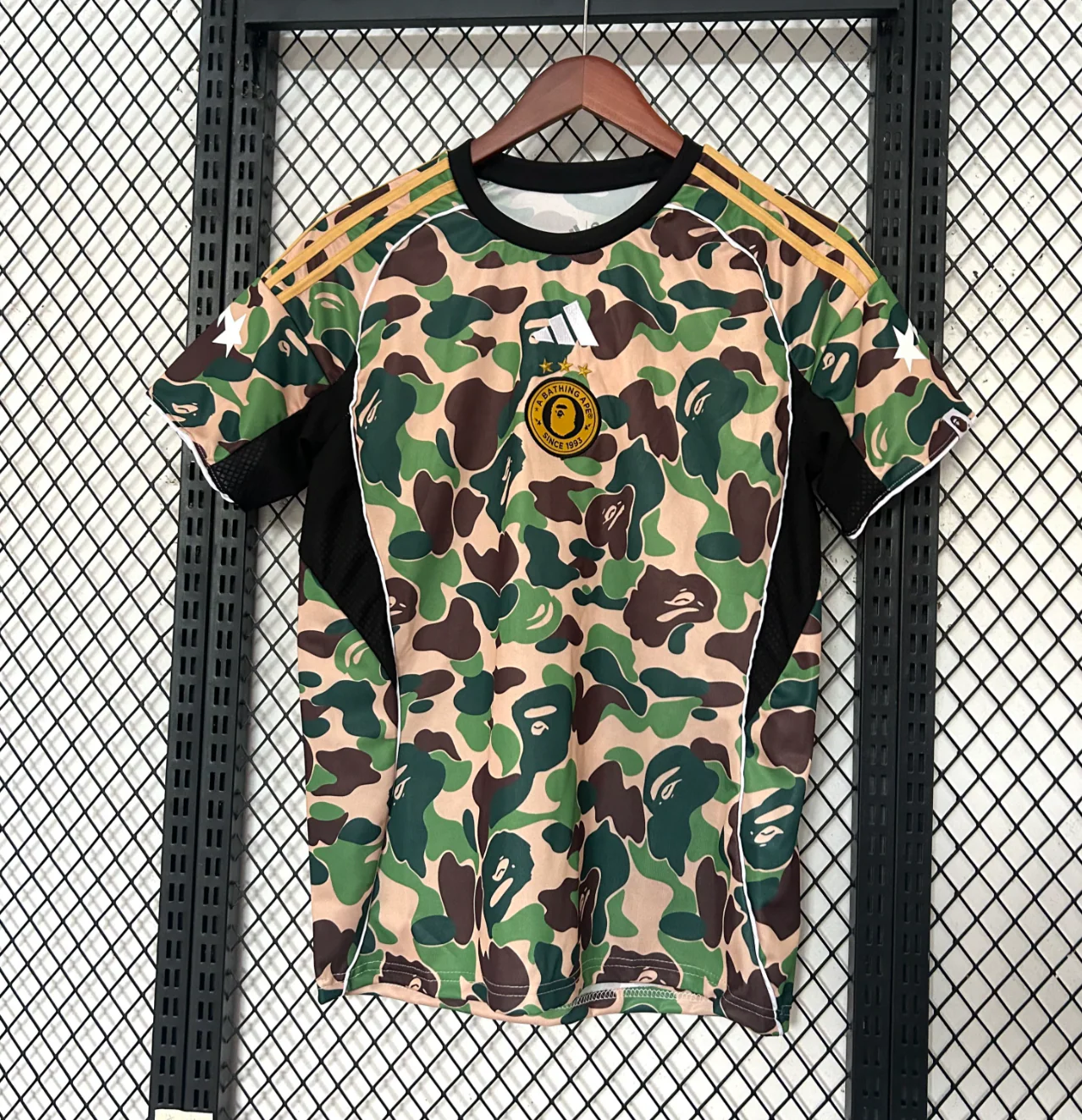 Adidas x BAPE Camo Jersey - Image 3