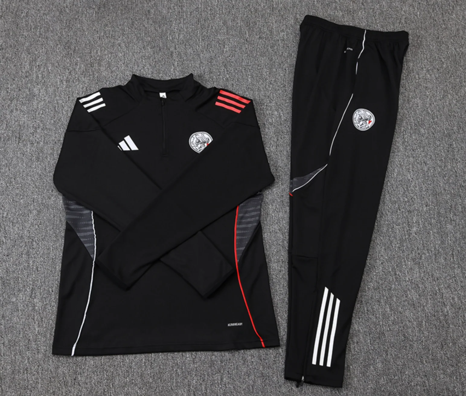Ajax 2025/2026 Black Tracksuit - Image 3