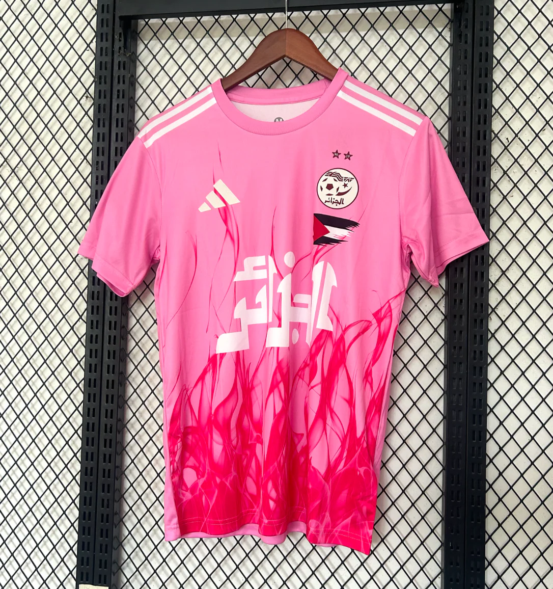 Algeria Palestine Pink Special Edition Jersey 25/26 - Image 2