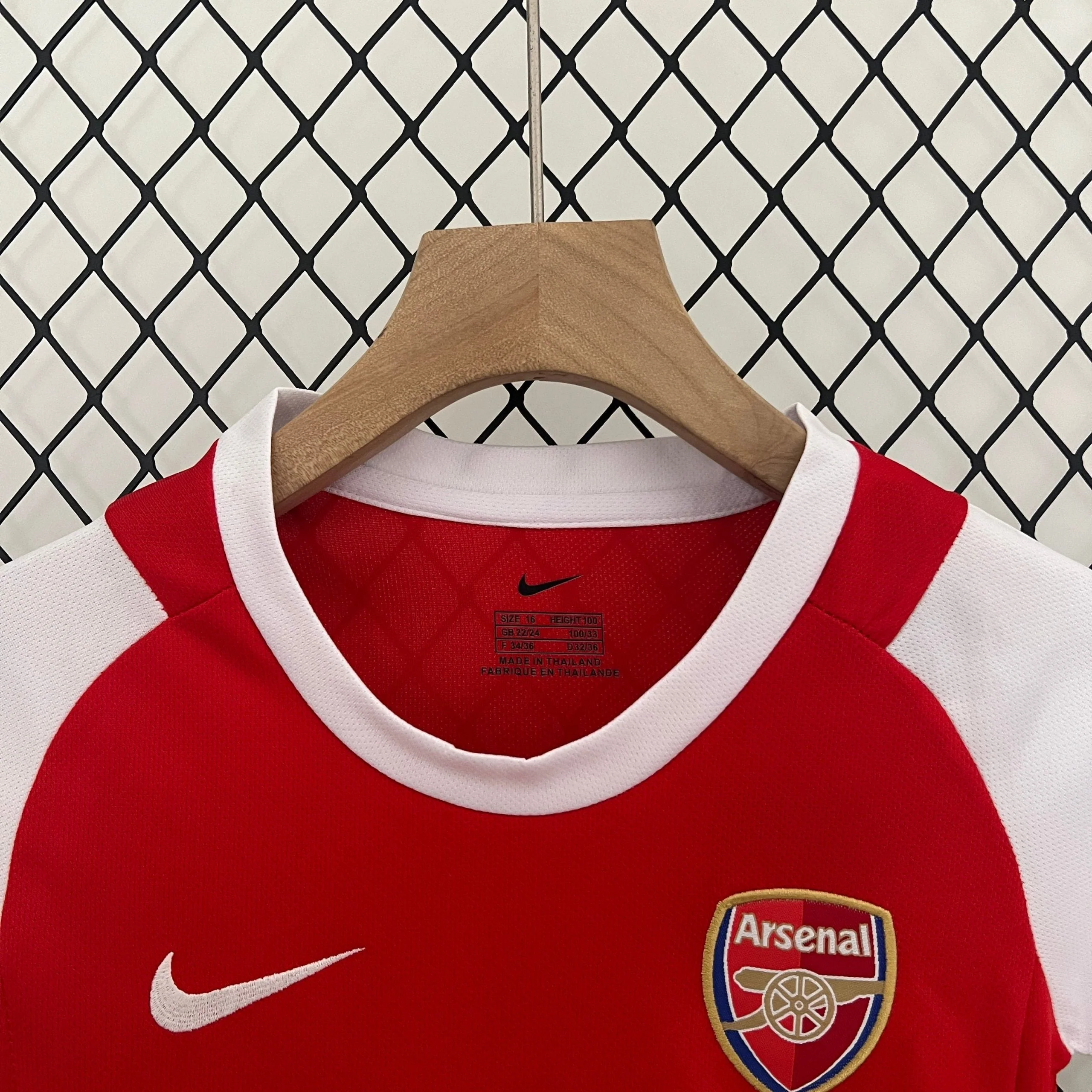 Arsenal 2002-2004 KIDS RETRO JERSEY - Image 2