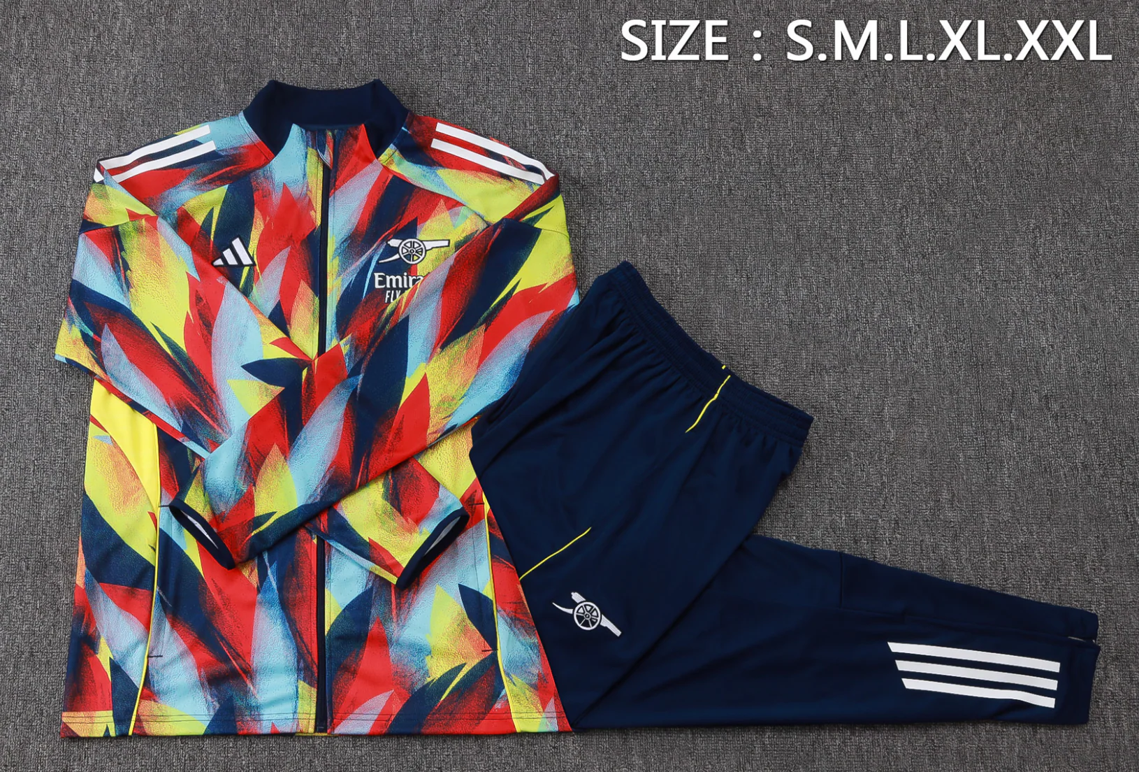 Arsenal 2025/2026 Colours Tracksuit - Image 4