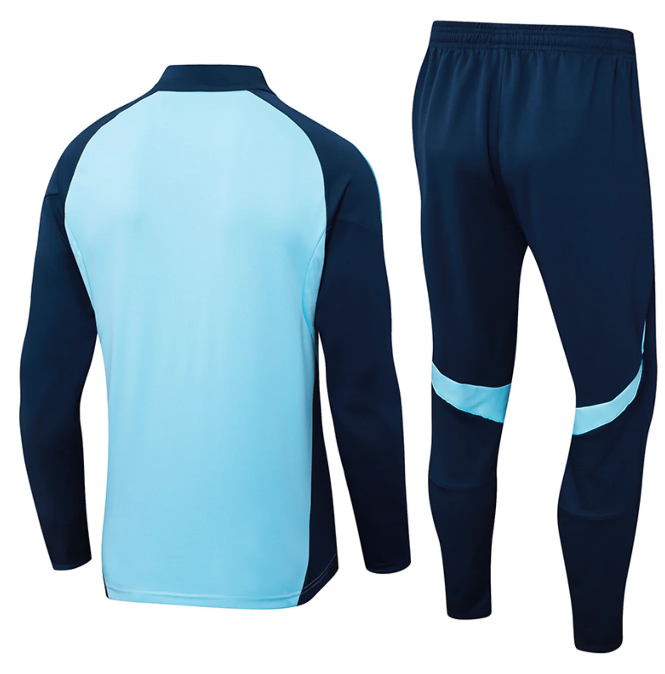 Arsenal 2025/2026 Light Blue Half-Zip Tracksuit - Image 2
