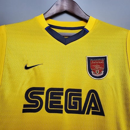 Arsenal Away Shirt Retro Vintage 1999/2000 - Image 2
