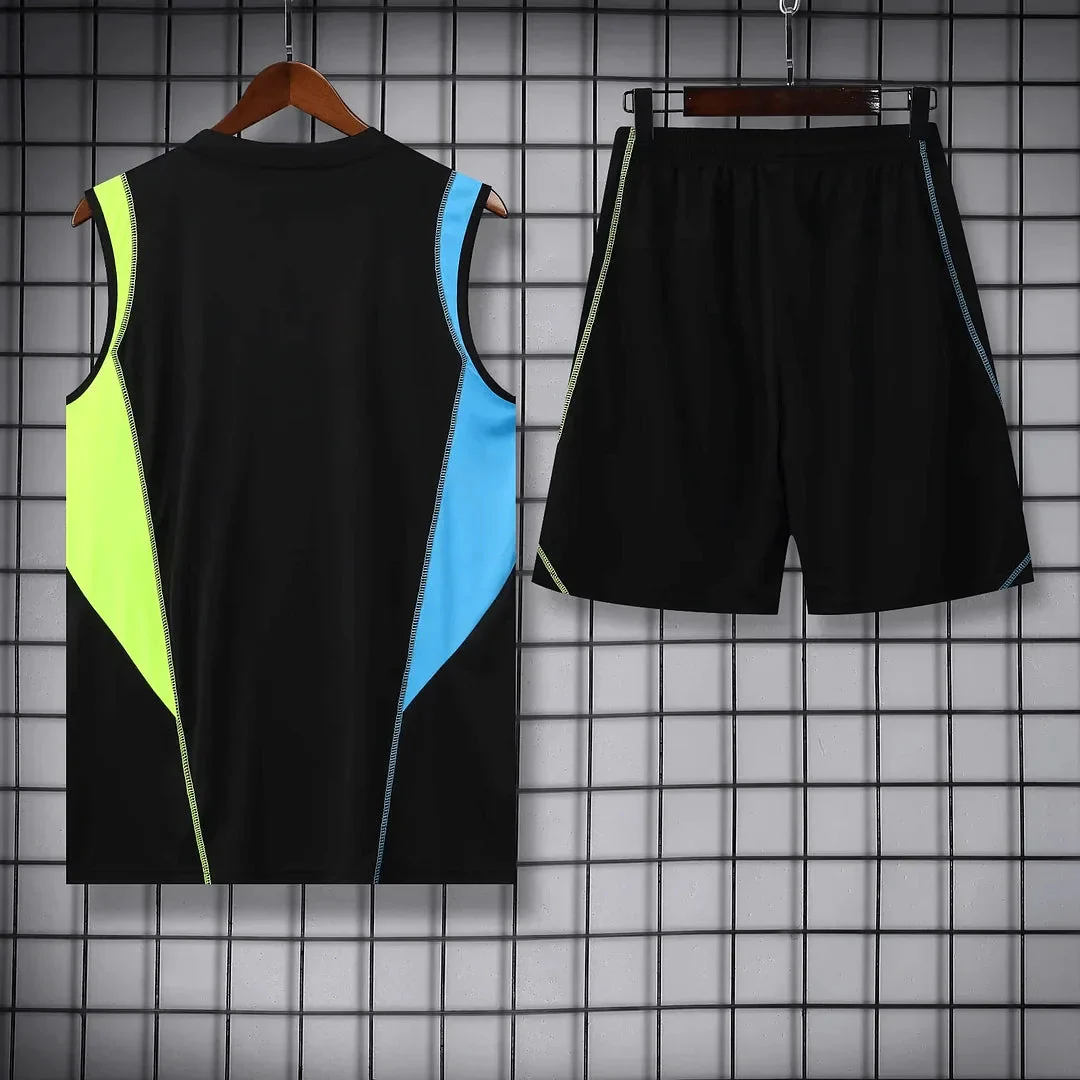 Arsenal pre-match training Sleeveless black summer set 2023/2024 - Image 2