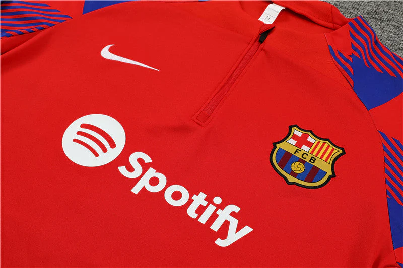 Barcelona 23-24 Red Tracksuit - Image 6