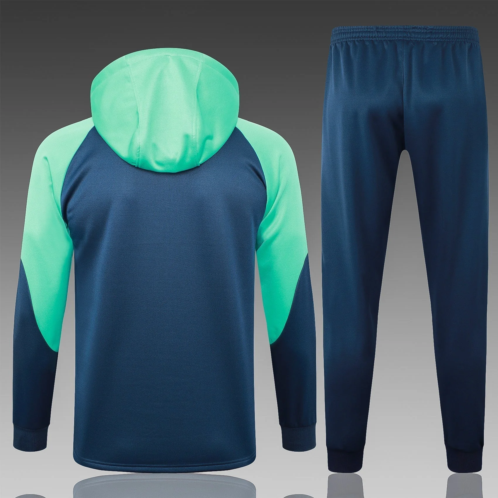 Barcelona 23-24 Royal Blue Tracksuit with Hoodie - Image 2