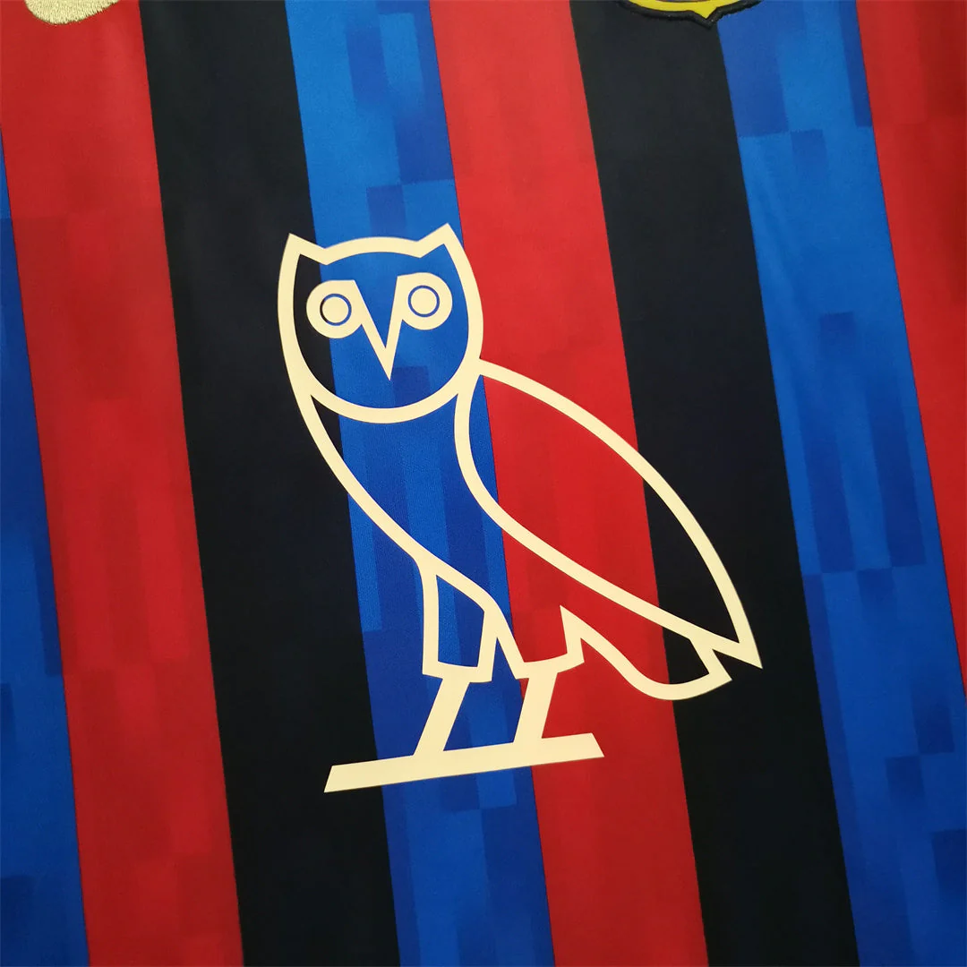 BARCELONA x DRAKE OVO Jersey 2022/23 limited edition - Image 3