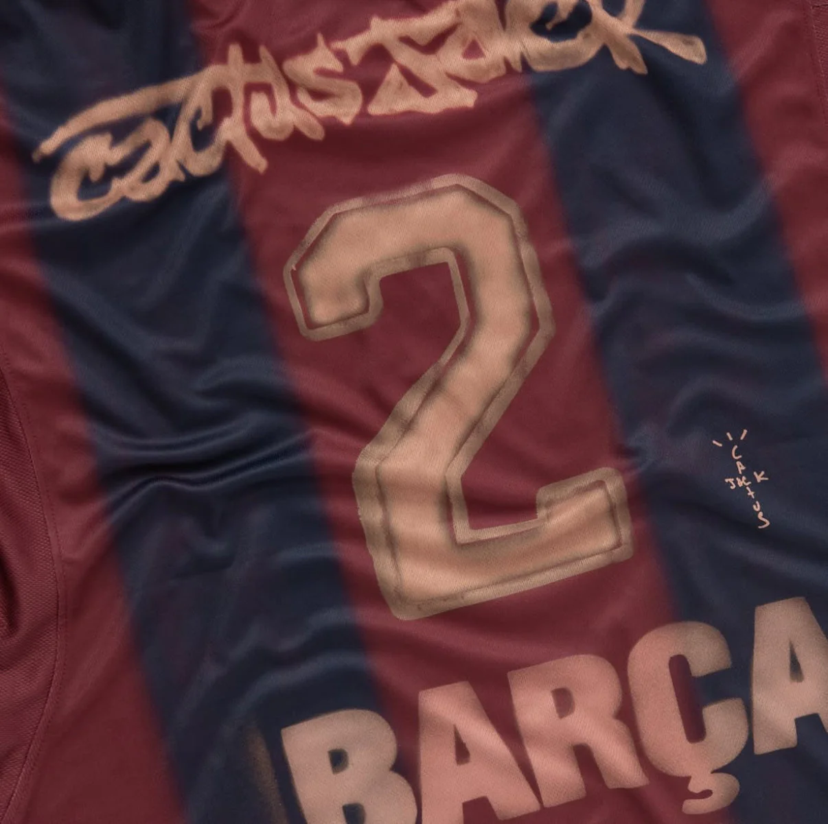 Barcelona x Travis Scott Skeleton Jersey - Image 4