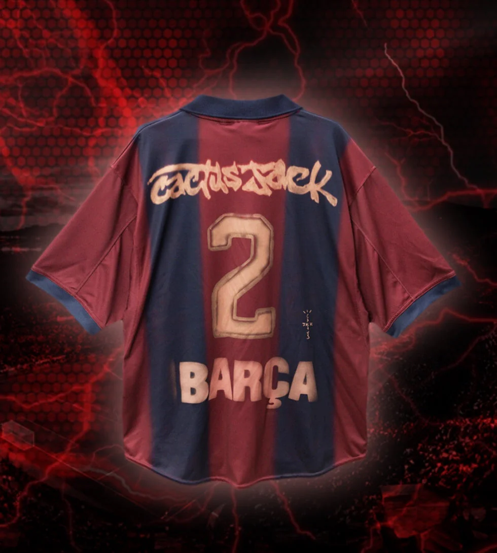 Barcelona x Travis Scott Skeleton Jersey - Image 6