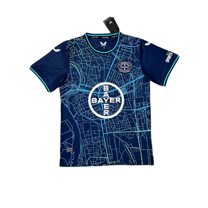 Bayer 04 Leverkusen Map Special Edition Jersey