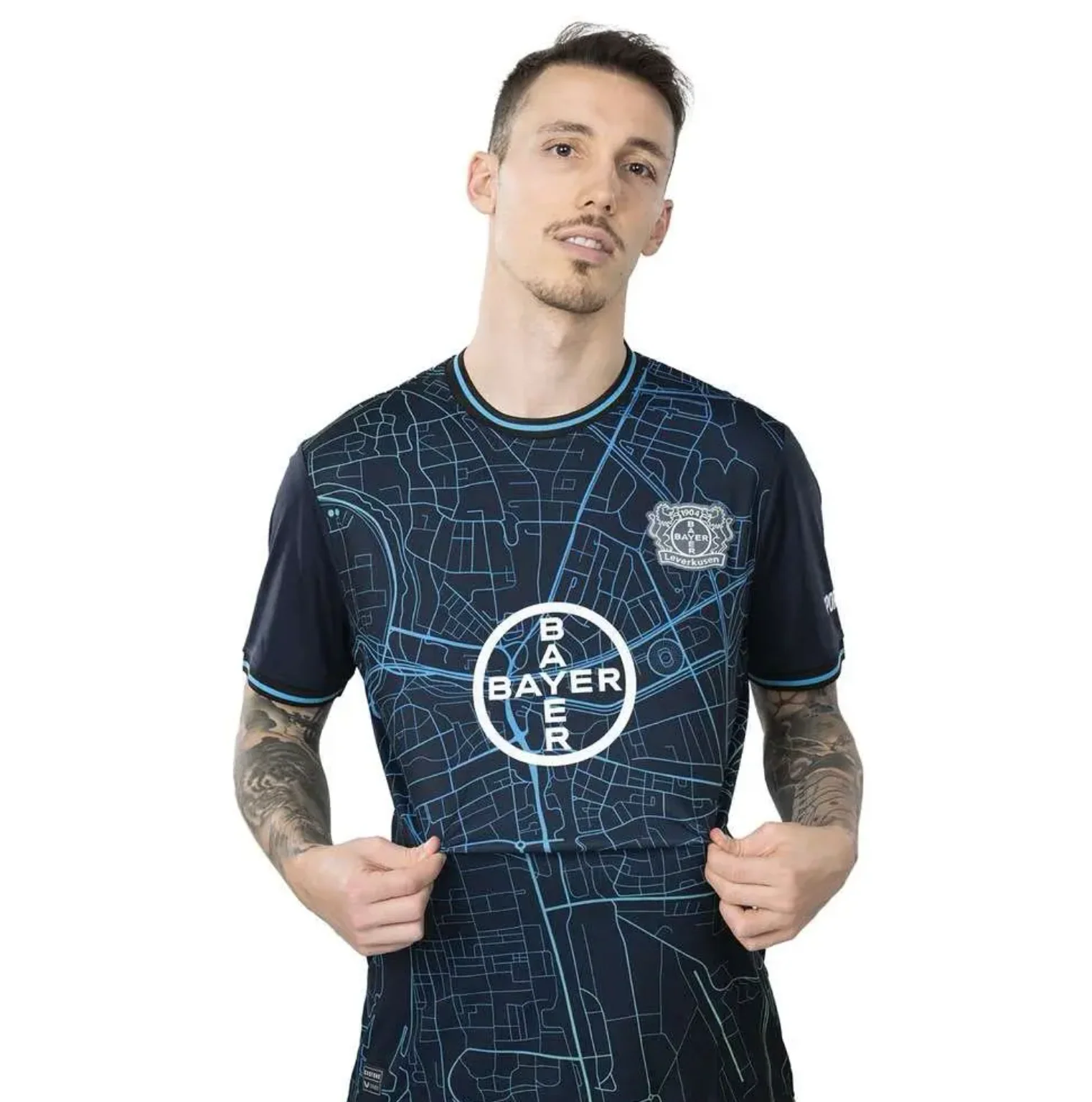 Bayer 04 Leverkusen Map Special Edition Jersey - Image 3