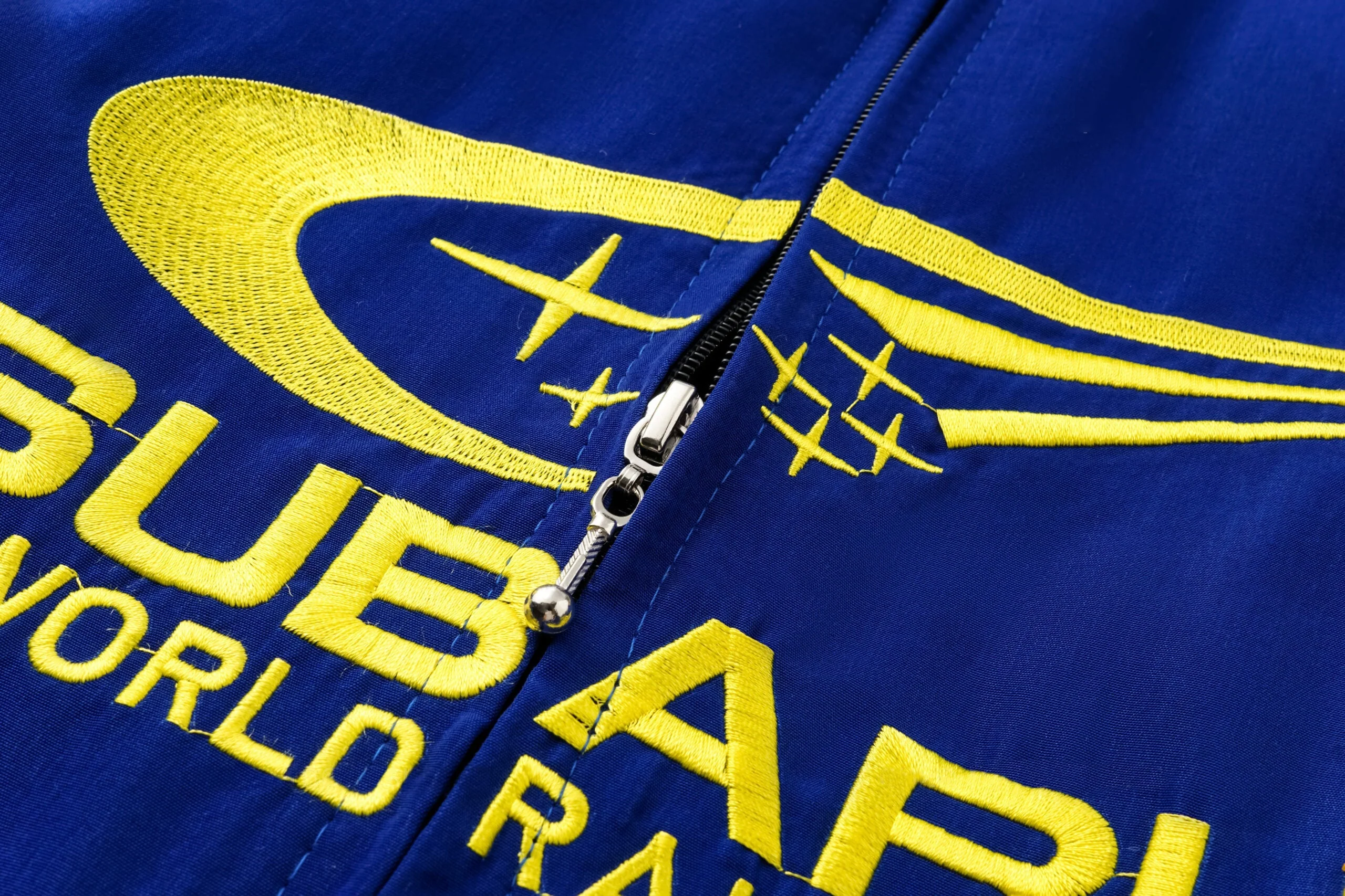 Subaru World Rally Team Jacket – Blue & Yellow Motorsport Racing Zip-Up - Image 5