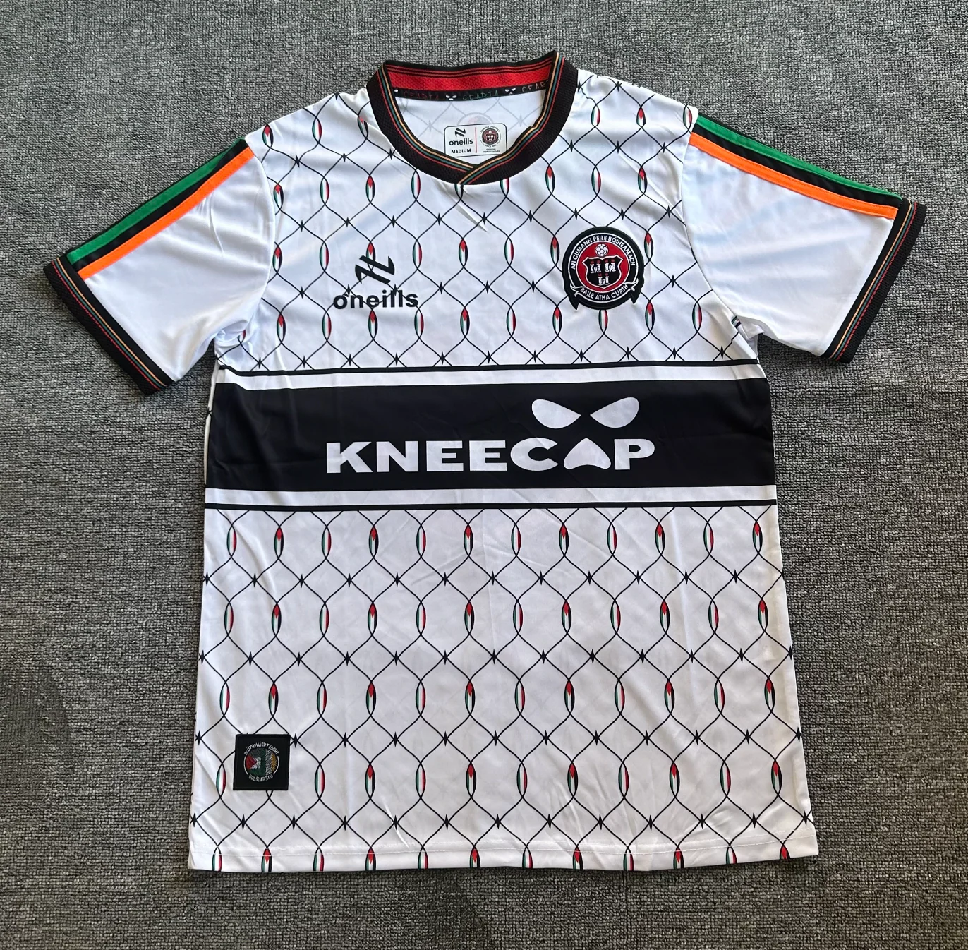 Bohemian FC x Kneecap 2026 Away Jersey – Palestine Support Edition - Image 2