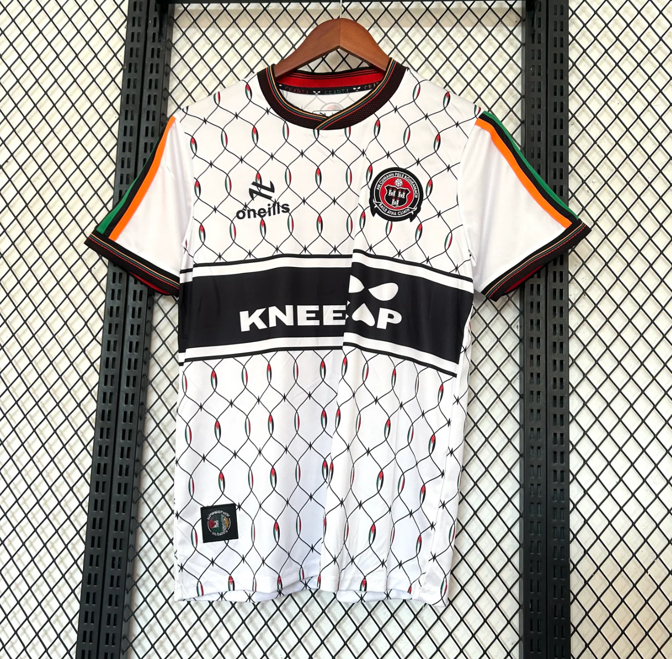 Bohemian FC x Kneecap 2026 Away Jersey – Palestine Support Edition - Image 3