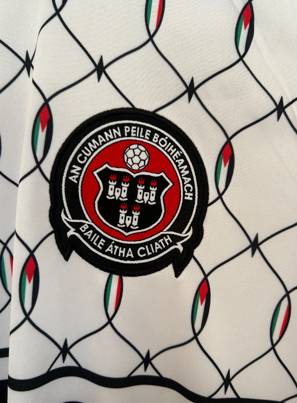 Bohemian FC x Kneecap 2026 Away Jersey – Palestine Support Edition - Image 6