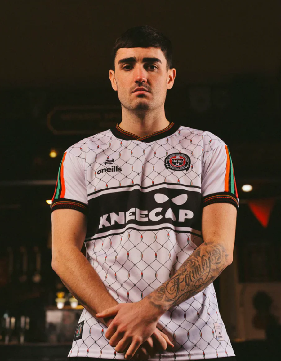 Bohemian FC x Kneecap 2026 Away Jersey – Palestine Support Edition - Image 9
