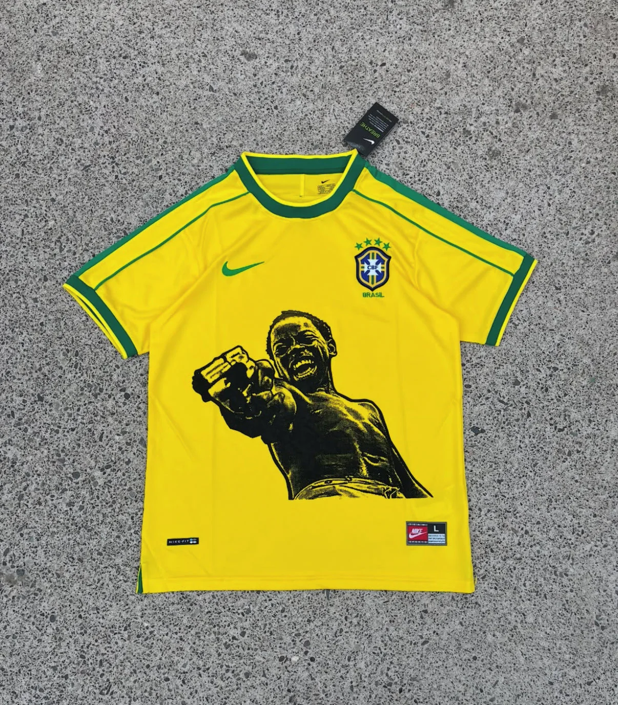 Brazil 1998 Retro X City of God Concept Jersey