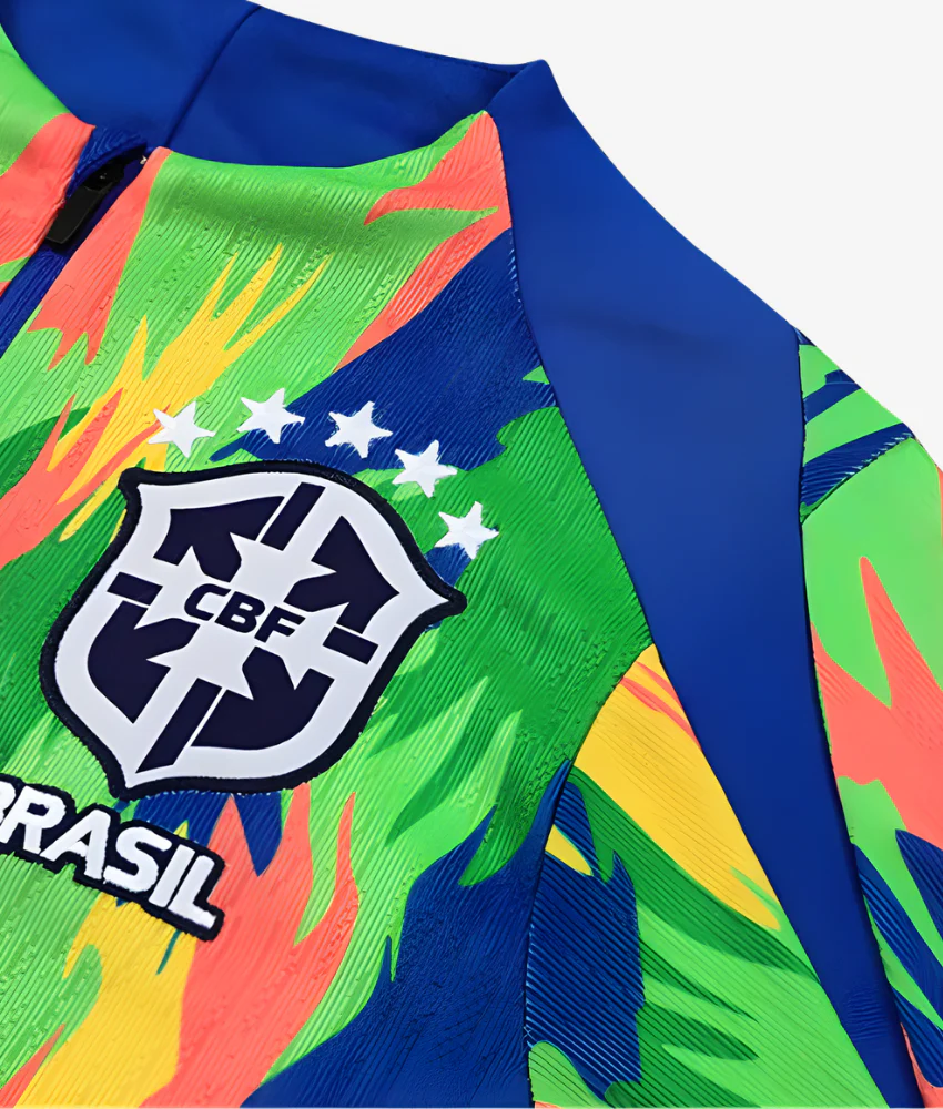 BRAZIL 2025/26 MULTICOLOUR TRAINING TRACKSUIT - Image 4