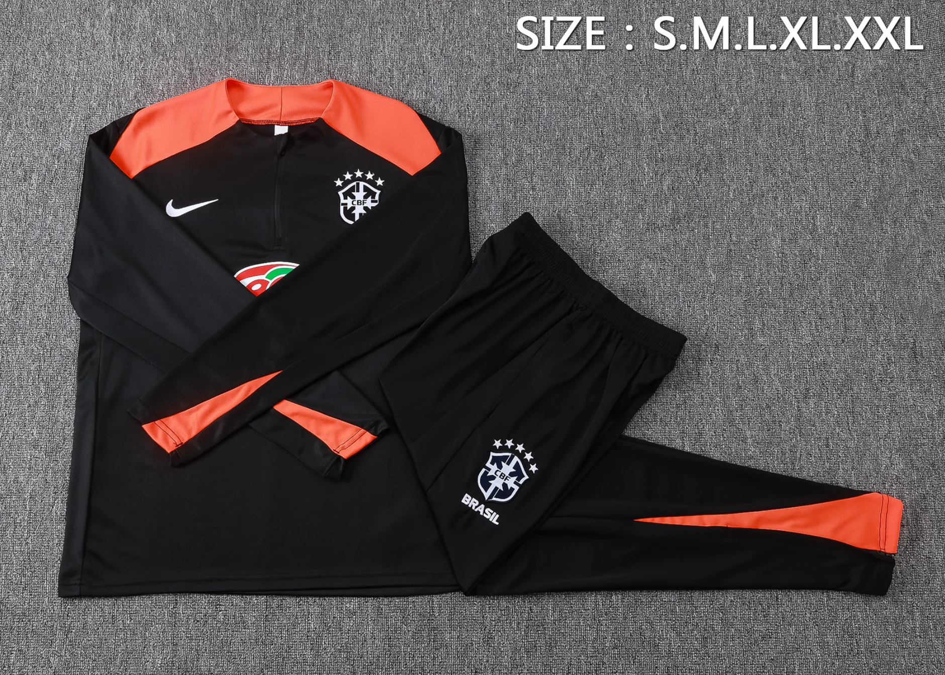 Brazil 2027 Black Tracksuit Guarana - Image 4