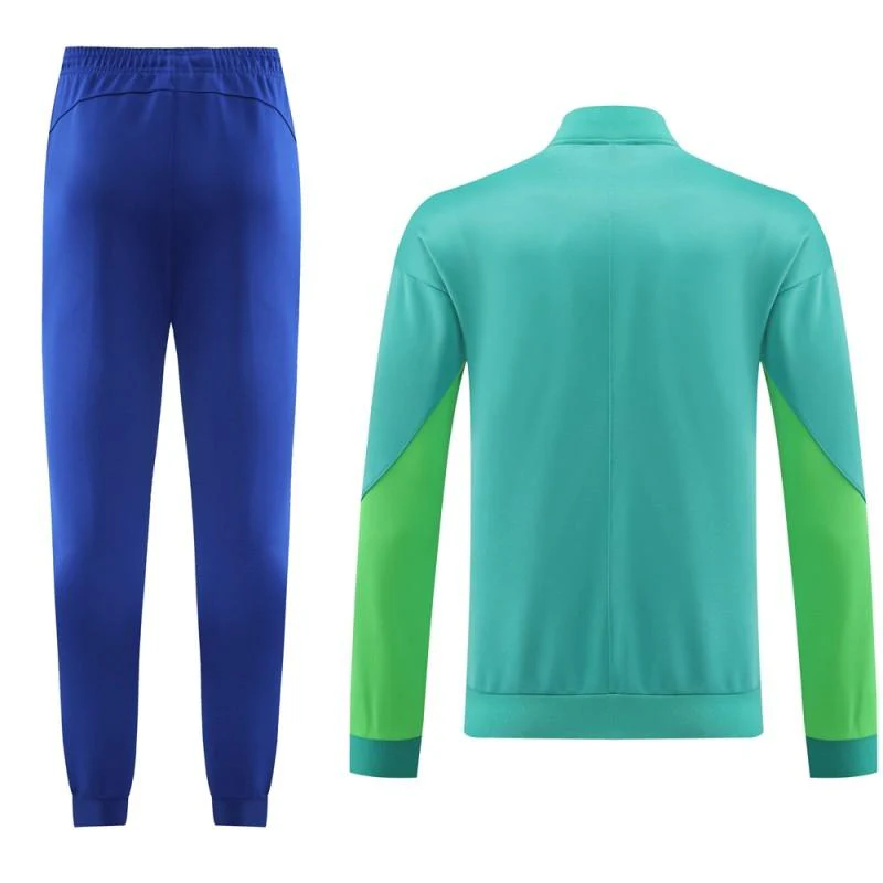 Brazil 23-24 Green Tracksuit (full-zip) - Image 2