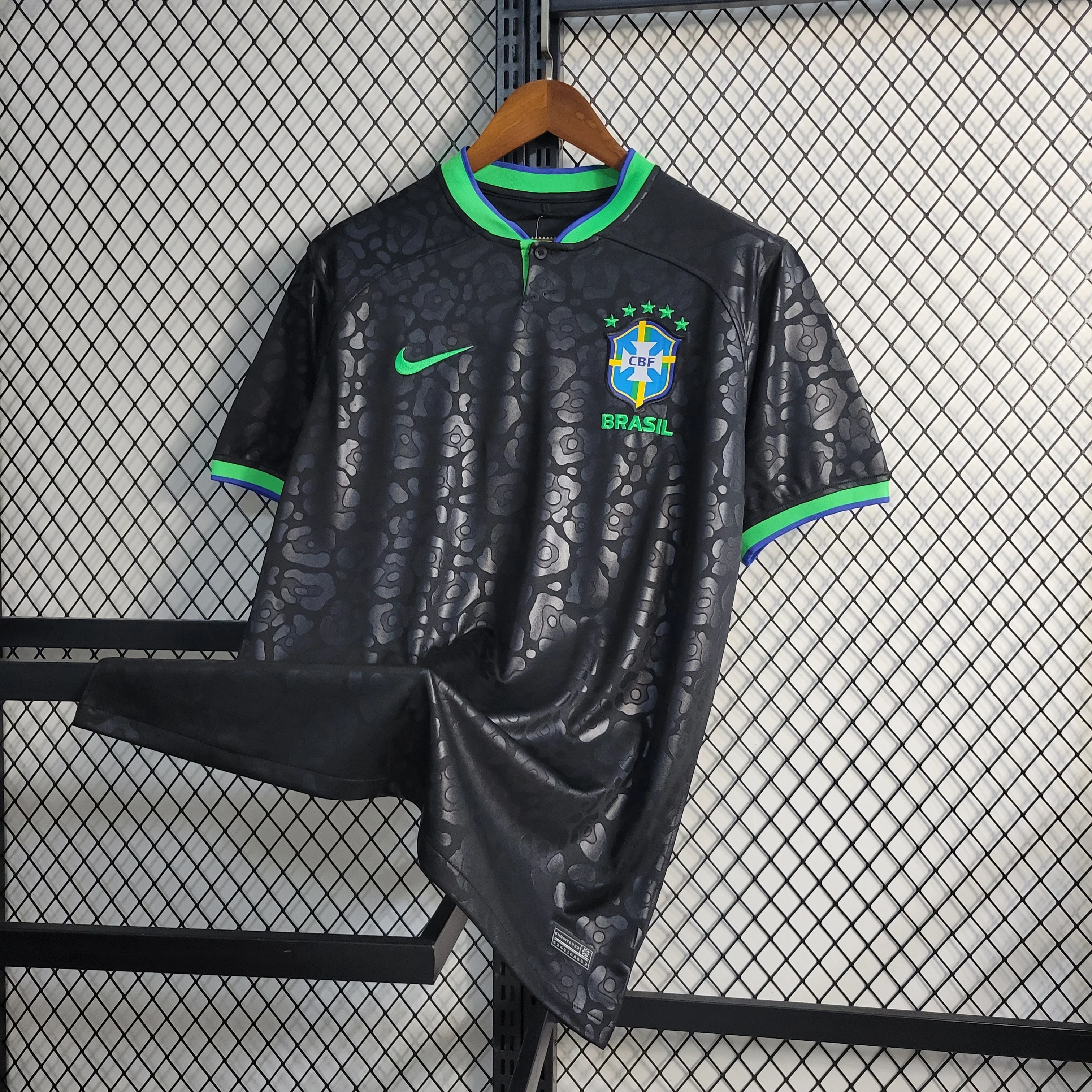 Brazil Black kit Leopard print 2024 - Image 7