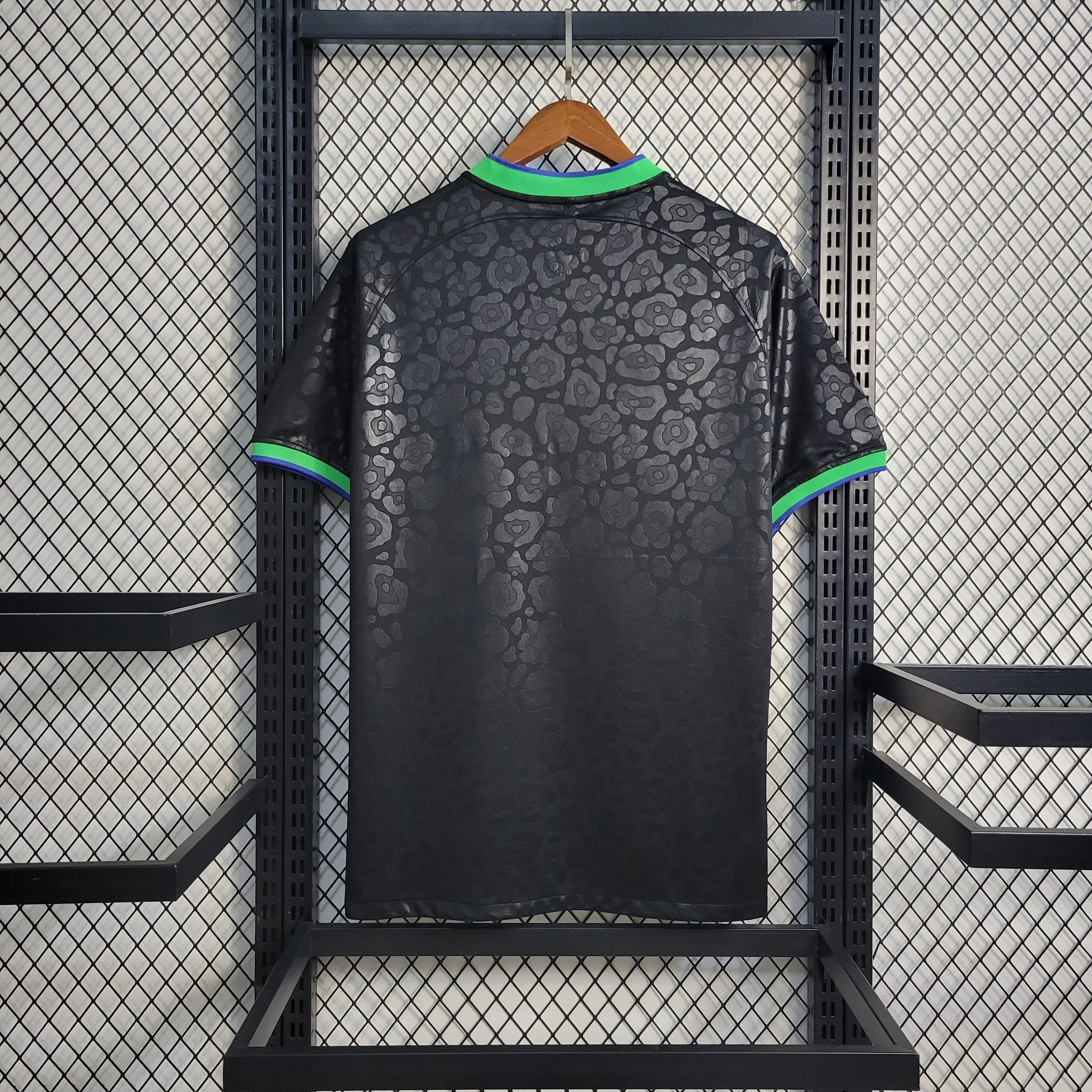 Brazil Black kit Leopard print 2024 - Image 8