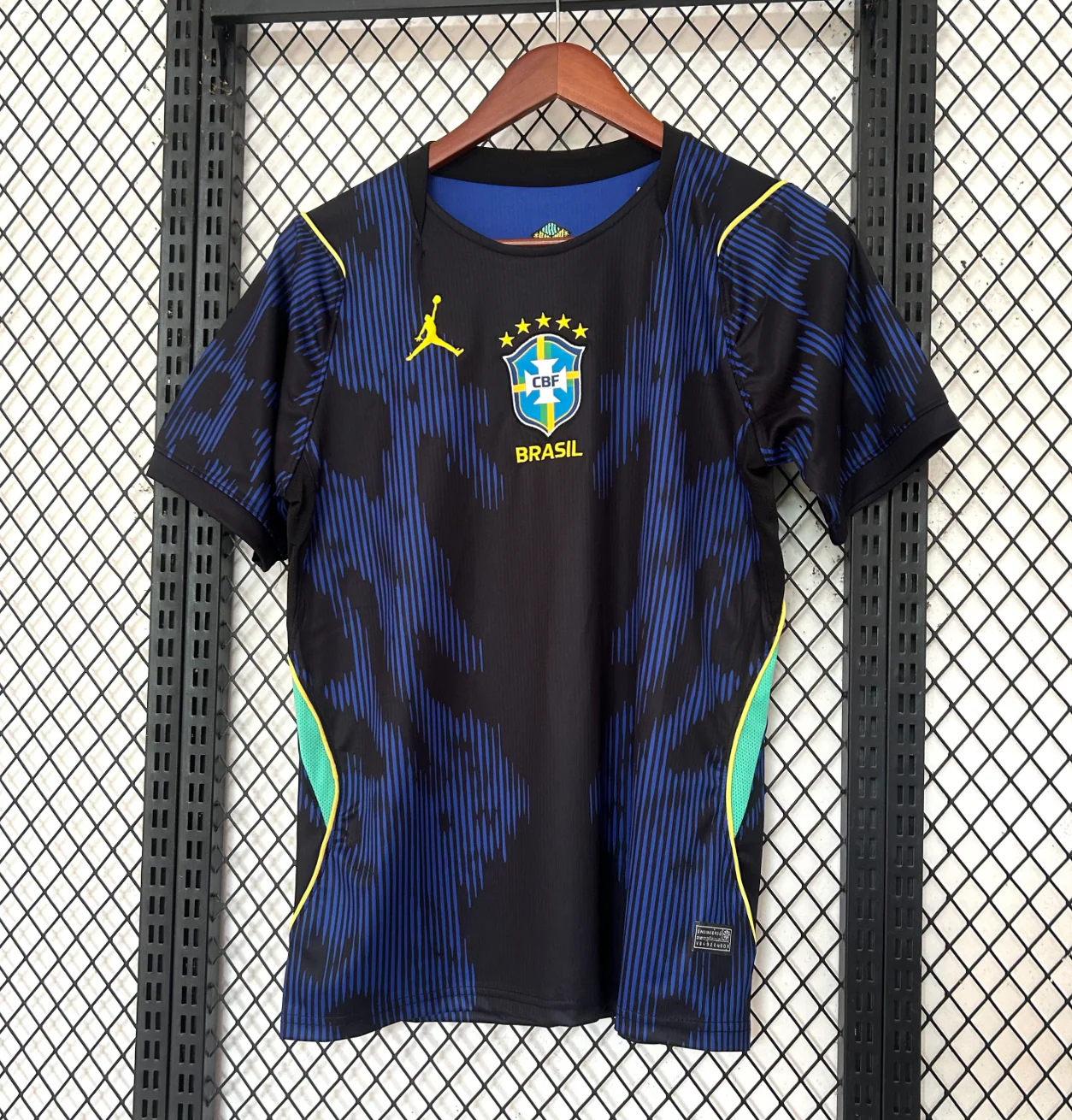 Brazil Blue Leopard Special Jersey 2026 - Image 3