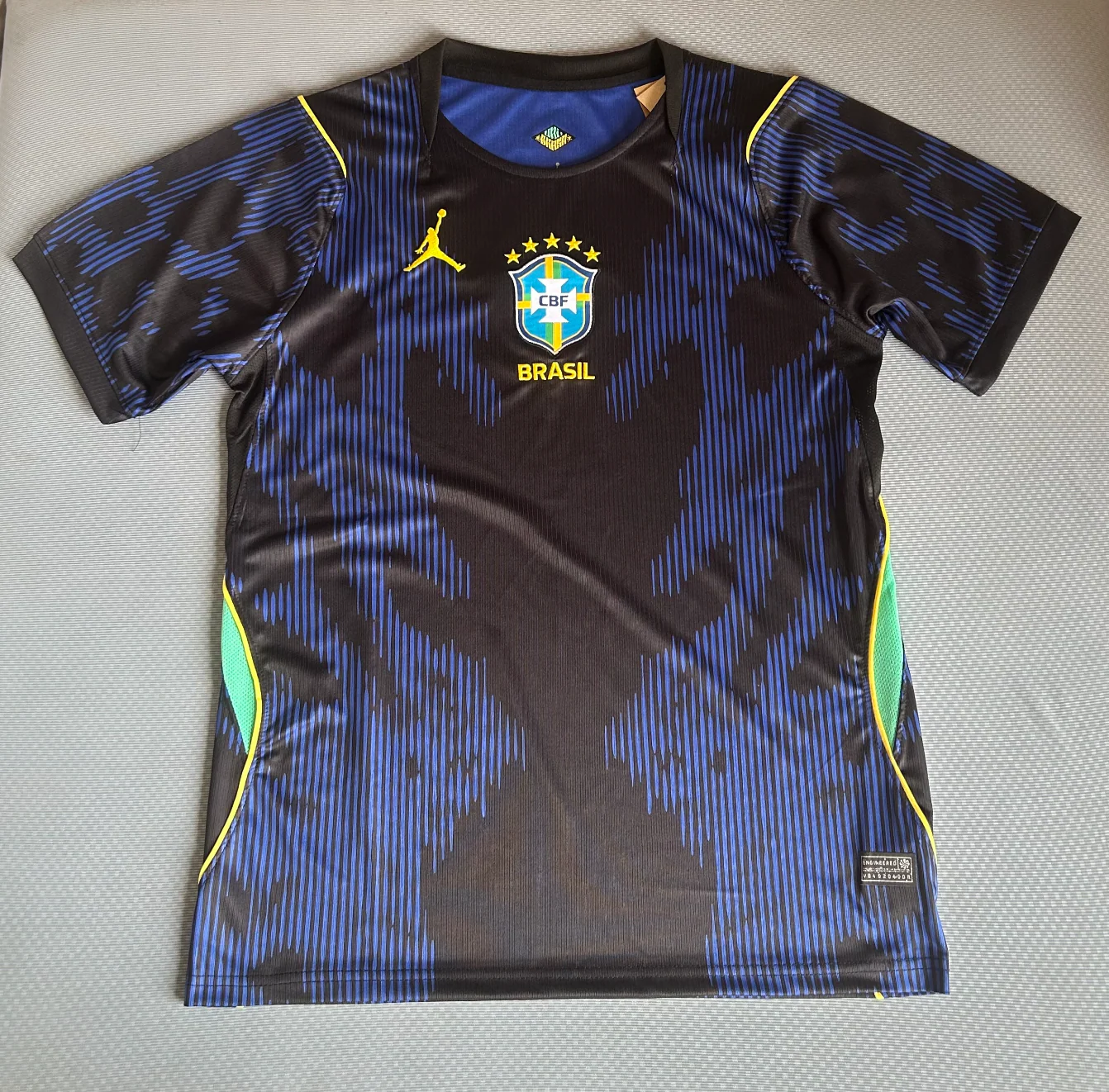 Brazil Blue Leopard Special Jersey 2026 - Image 4