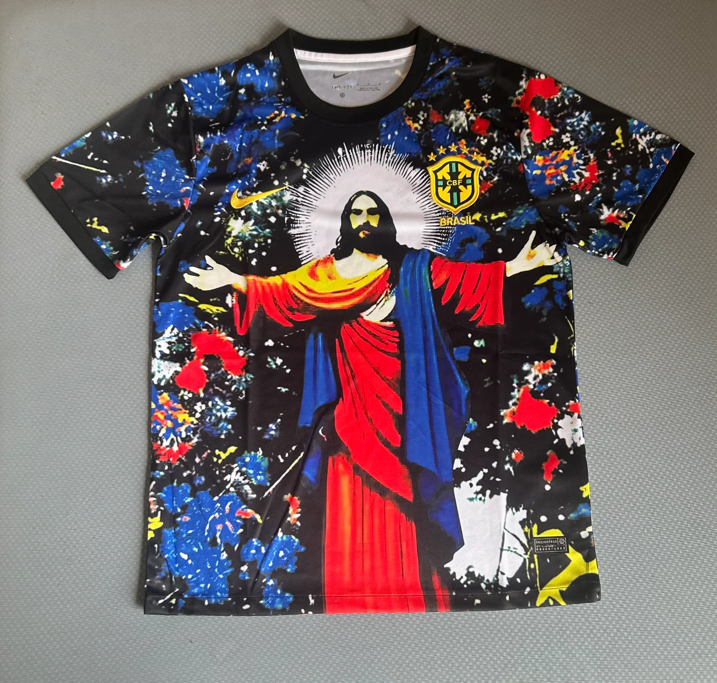 Brazil Jesus Christ the Redeemer Special Edition 2026 jersey - Image 2