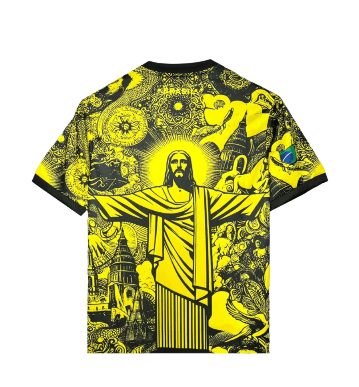 Brazil Jesus x Corteiz Special Edition Yellow Kit - Image 2