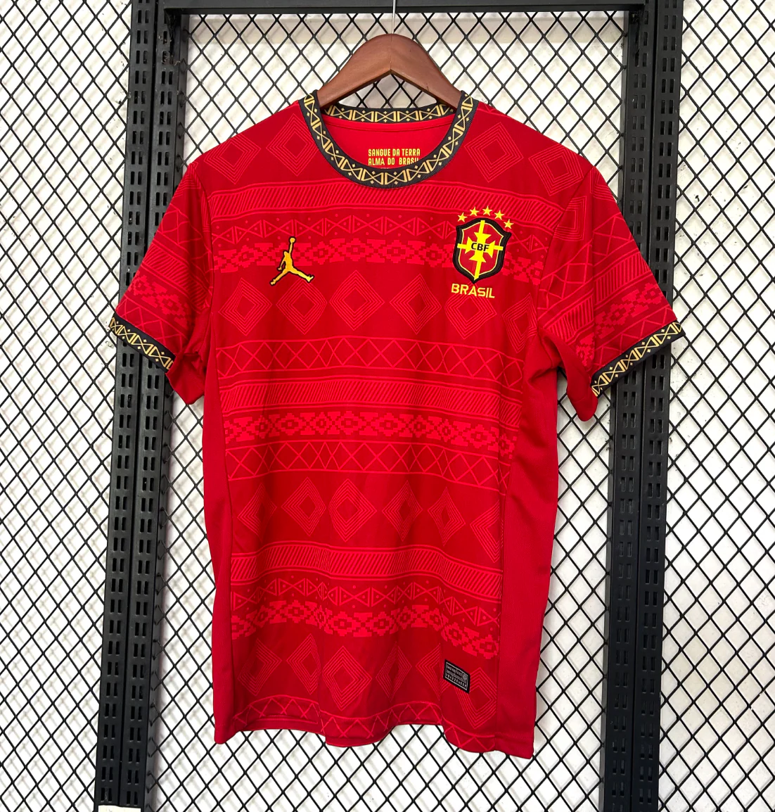 Brazil Jordan 2026 Red Jersey - Image 2