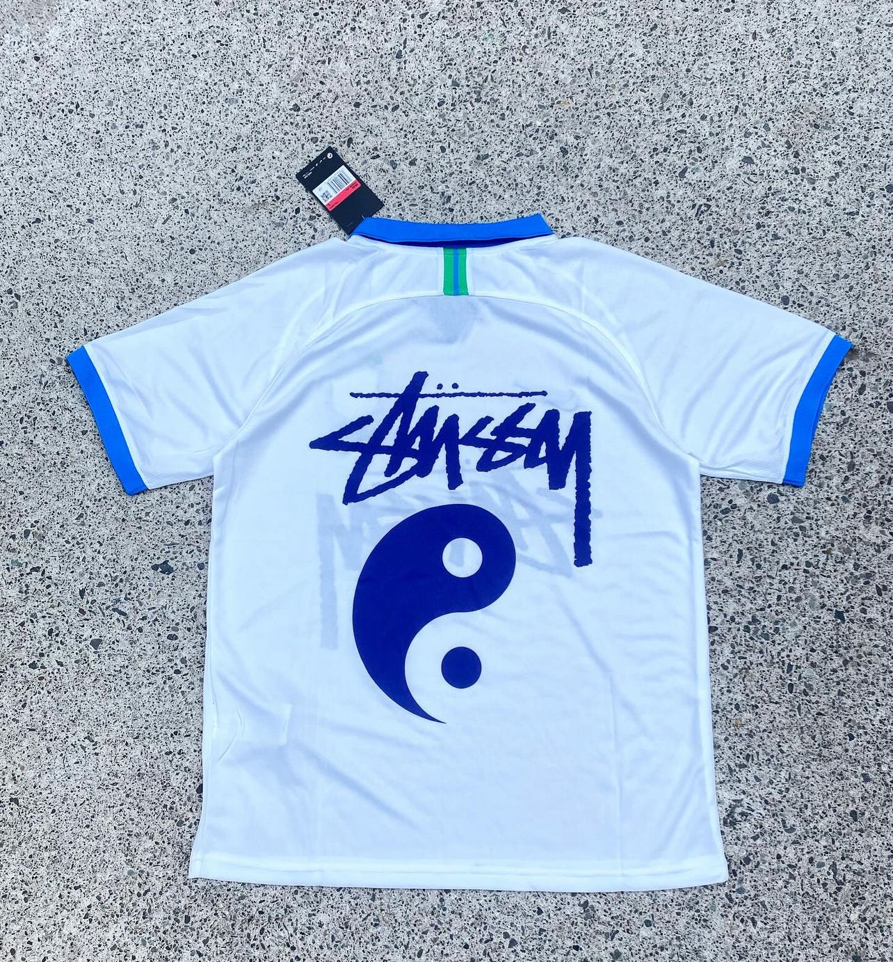 Brazil white and Blue 2019 Stussy Special Edition - Image 3