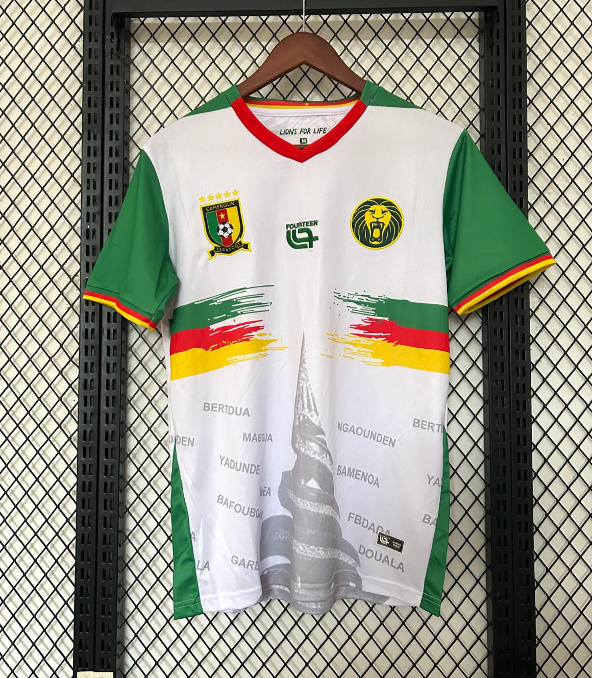 Cameroon 2025/2026 away white jersey - Image 3
