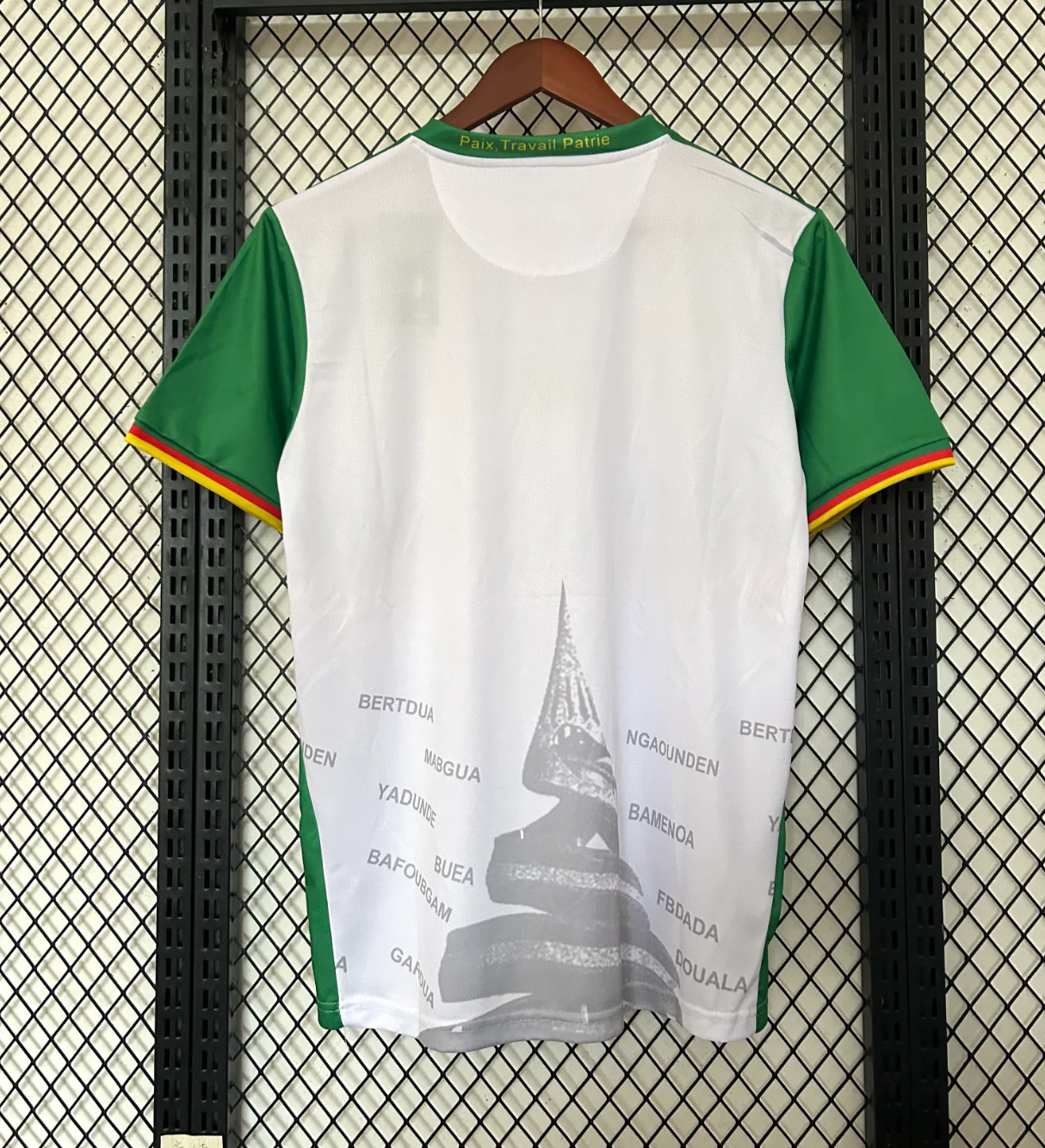 Cameroon 2025/2026 away white jersey - Image 4
