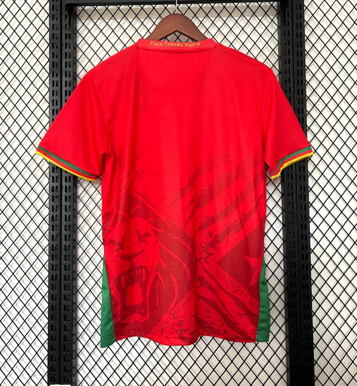 Cameroon 2025/2026 third red jersey - Image 4