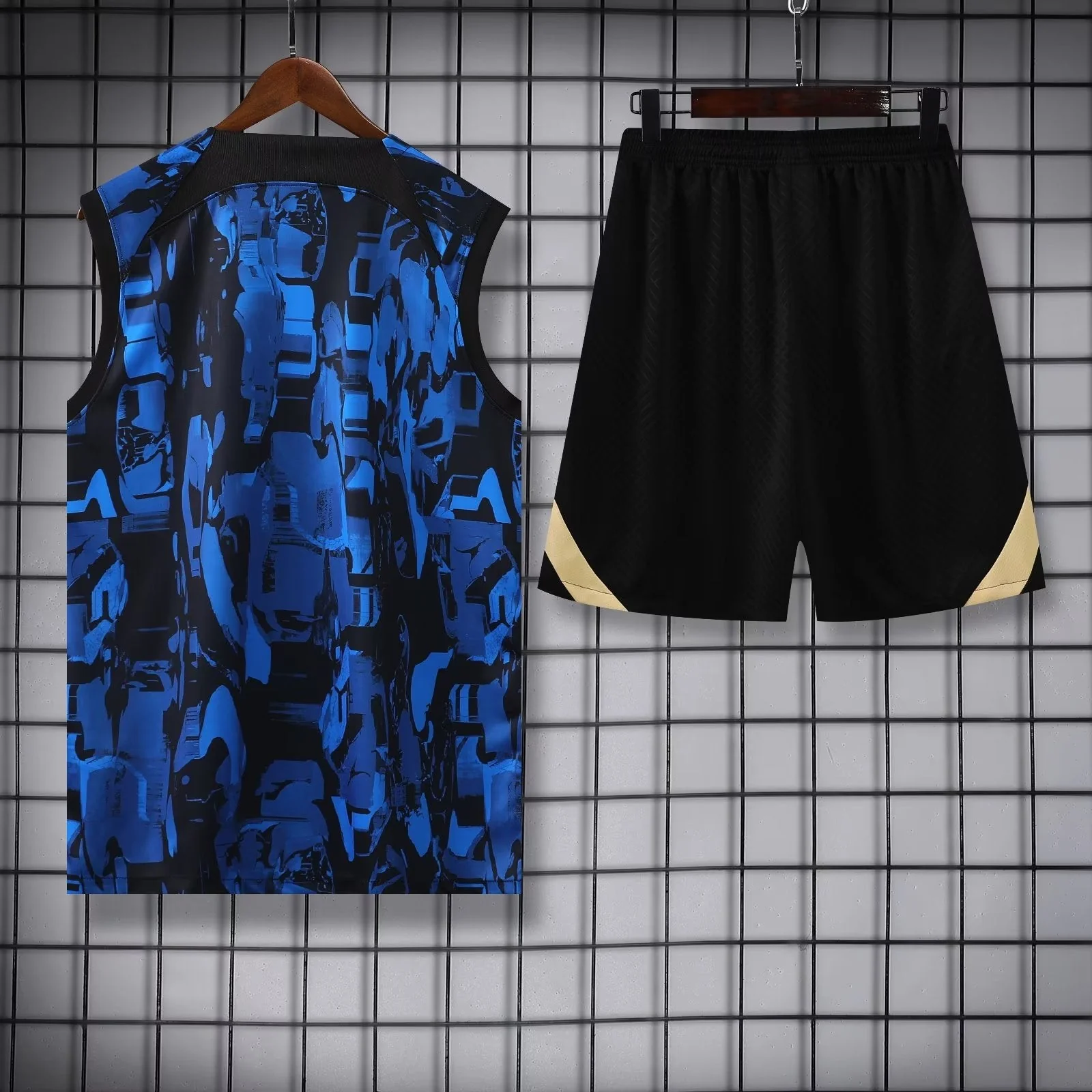 CHELSEA pre-match training Sleeveless black summer set 2024/2025 - Image 3