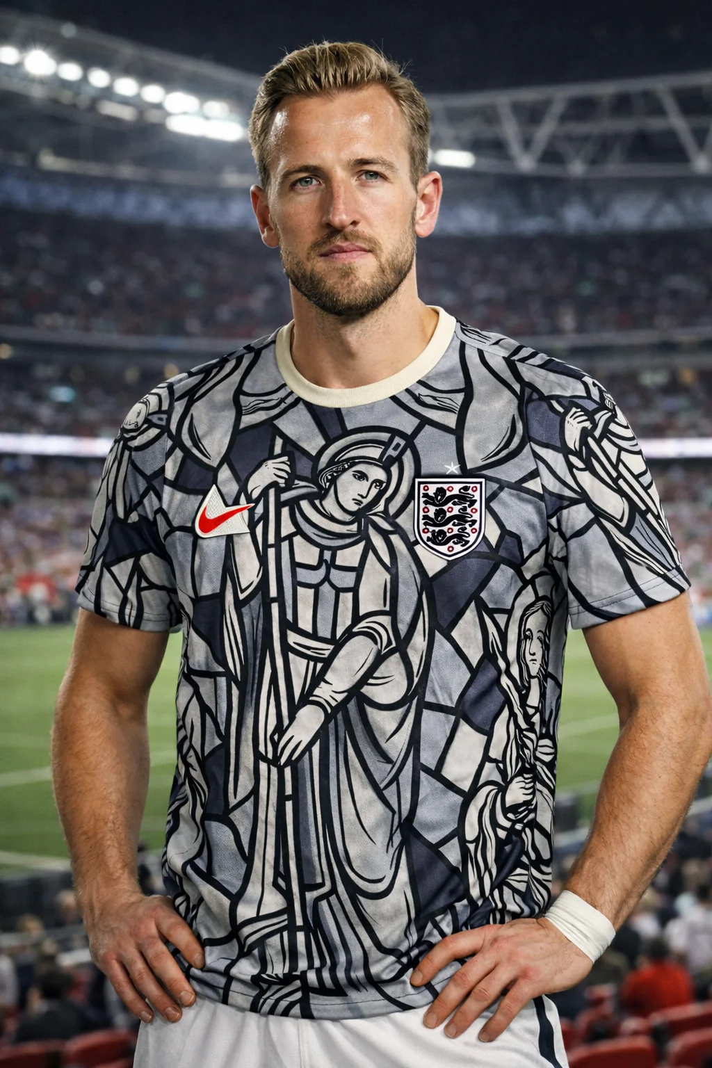 England x Palace Special Edition Jersey - Image 7