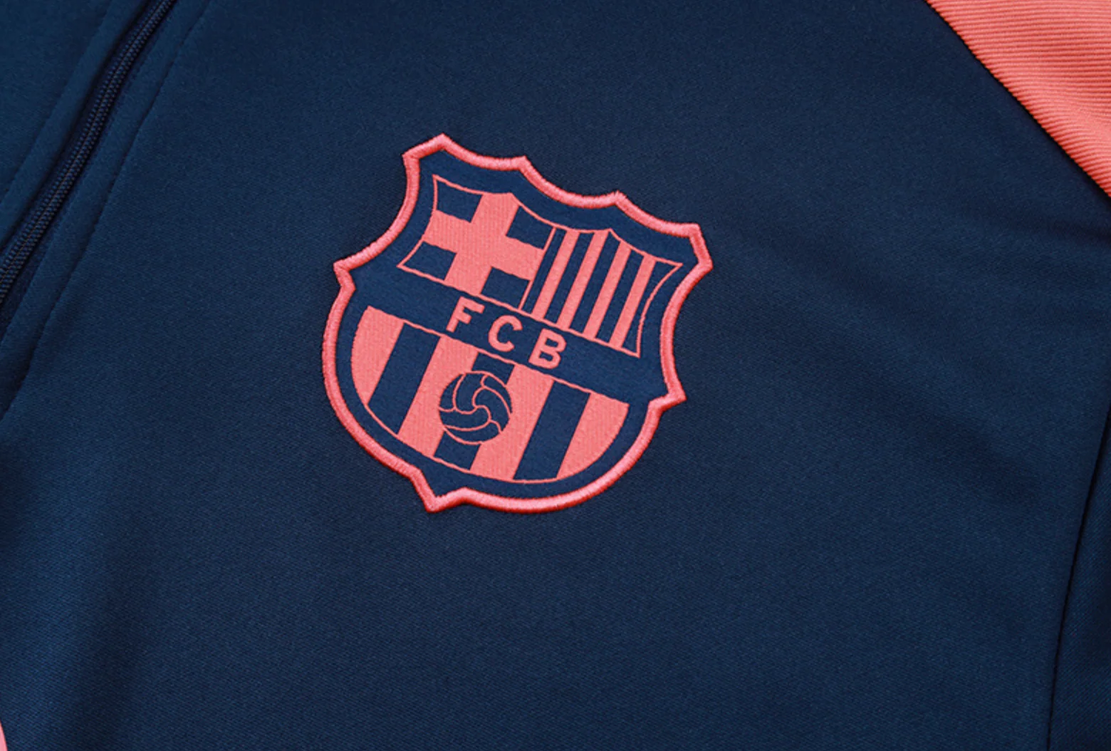 FC Barcelona 2025/2026 Blue and Pink Tracksuit - Image 3