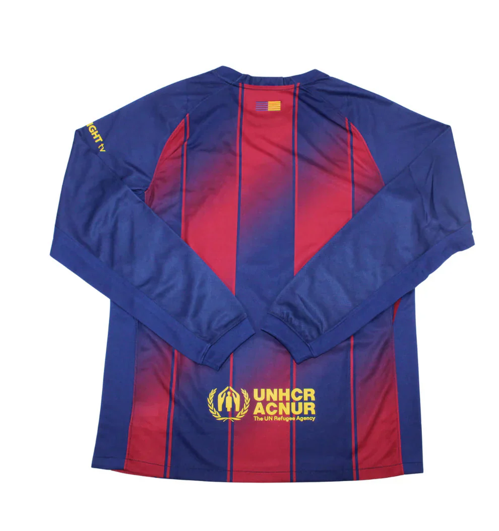 FC Barcelona 2025/2026 Home Long Sleeve Jersey - Image 2