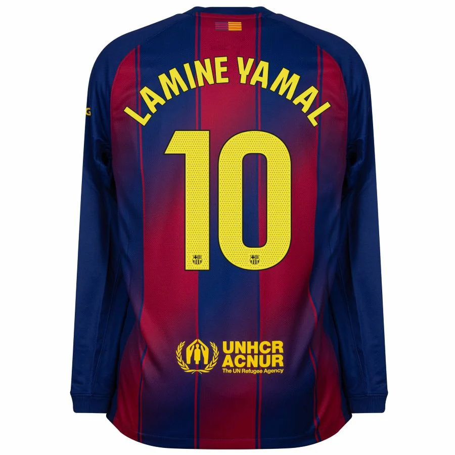 FC Barcelona 2025/2026 Home Long Sleeve Jersey - Image 3